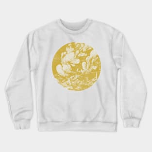 Trashscape-Gold and Cream Crewneck Sweatshirt
